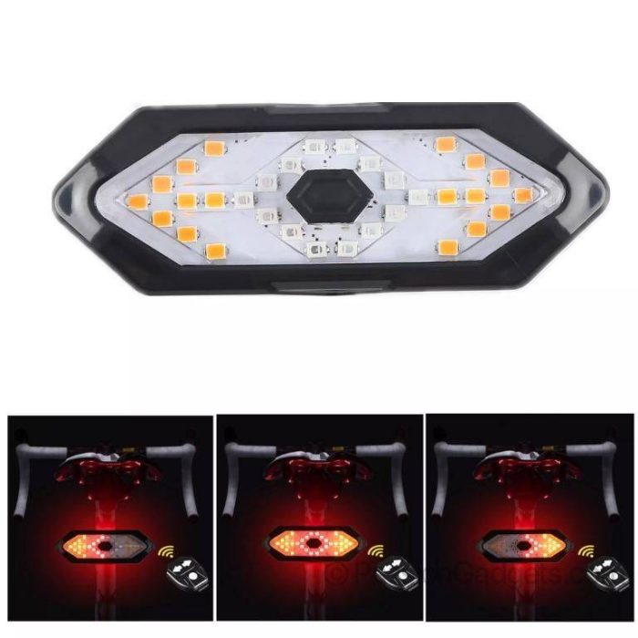 ⁦Rear Turn Signal LED Flasher FY-1820 Wireless Remote Control⁩ - الصورة ⁦3⁩