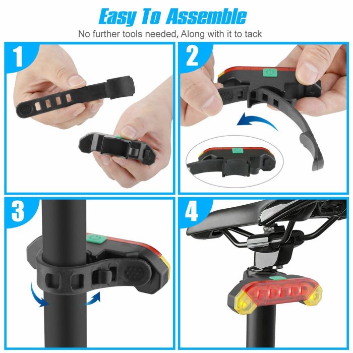 ⁦Rear Bike Led Flasher QX-W03⁩ - الصورة ⁦6⁩