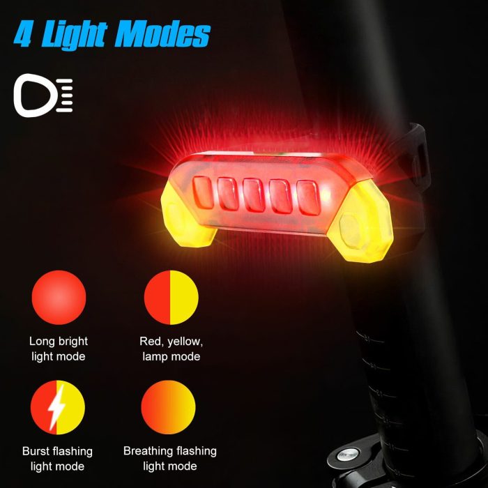 ⁦Rear Bike Led Flasher QX-W03⁩ - الصورة ⁦7⁩