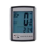 Serfas SI-45 عداد دراجة لاسلكي مزود بـ 19 وظيفة بإضاءة خلفية