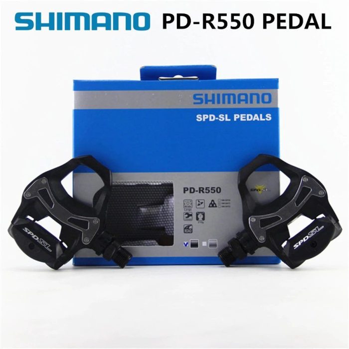 ⁦Shimano SPD-SL PD-R550 Lock Pedals⁩ - الصورة ⁦4⁩