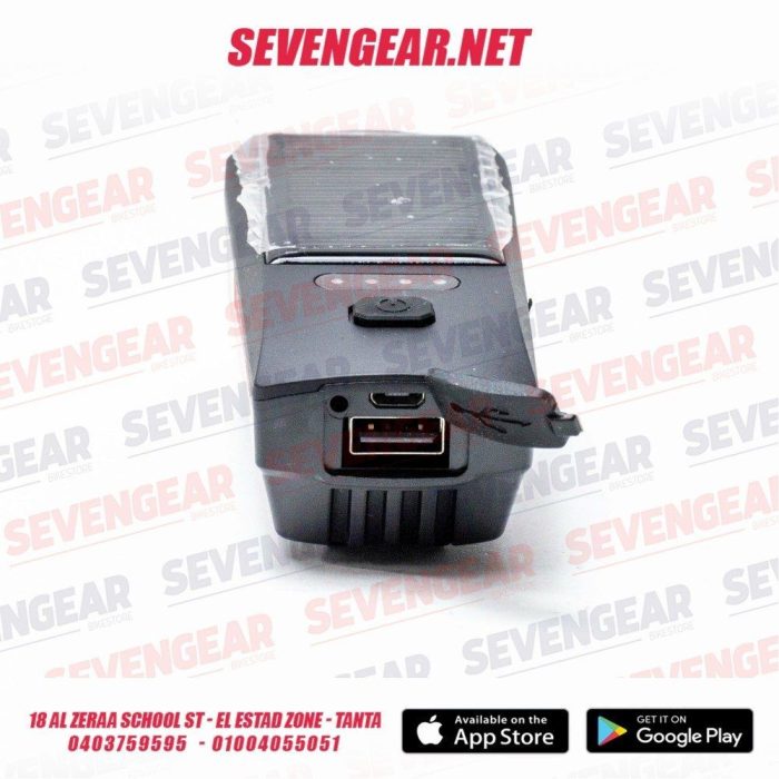 ⁦كشاف و سرينه قابلة للشحن بالطاقة الشمسية FY-327⁩ - الصورة ⁦4⁩