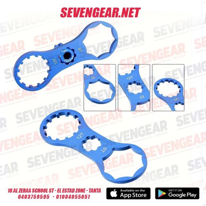 TOOPRE Bike Suspension Cab Wrench 8T-12T Tool - Image 2