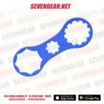 TOOPRE Bike Suspension Cab Wrench 8T-12T Tool