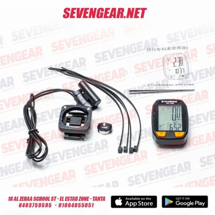 ⁦عداد تبرو CR-100 مع إضاءة خلفية⁩ - الصورة ⁦3⁩