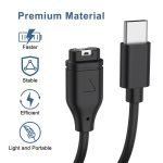 Type-C Garmin Charger Cable , 100cm, Compatible with Garmin Smartwatches - Image 2