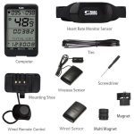 ⁦SUNDING SD-577C عداد لاسلكي مع Heartrate Monitor & Cadence⁩ - الصورة ⁦2⁩