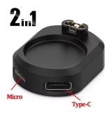 Garmin Dock Charger 2in1 Type-C & Micro USB