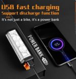 ⁦Bike Front Light 1200Lumens FY-206⁩ - الصورة ⁦4⁩