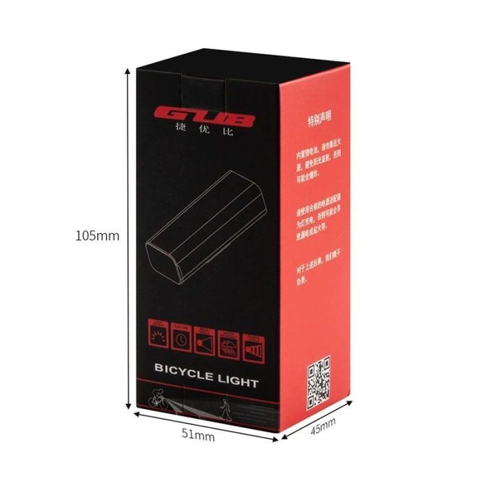 GUB Led Bicycle Lamp G-013 - Image 7