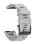 ⁦حزام سهل الملاءمة 26 مم من السيليكون الناعم متوافق مع ساعات جارمن الذكية Garmin Fenix 5X Plus / Fenix 6X / Fenix 6X Pro / 2 Delta PX / Descent Mk2⁩ - الصورة ⁦18⁩