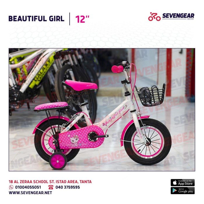 ⁦Beautiful Girl - دراجة اطفال 12 بوصه⁩ - الصورة ⁦2⁩
