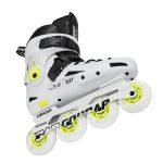 COUGAR MZS307C Freestyle Inline Roller Skates - White