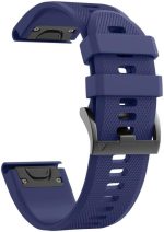 ⁦حزام سهل الملاءمة 26 مم من السيليكون الناعم متوافق مع ساعات جارمن الذكية Garmin Fenix 5X Plus / Fenix 6X / Fenix 6X Pro / 2 Delta PX / Descent Mk2⁩ - الصورة ⁦23⁩