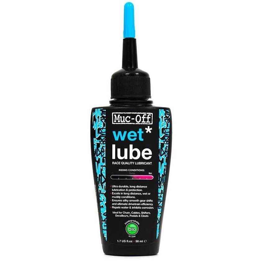 muc-off-wet-50ml التشحيم الرطب Muc-Off ، جودة تزييت للسباق 50مل - الصورة 1