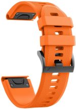 ⁦حزام سهل الملاءمة 26 مم من السيليكون الناعم متوافق مع ساعات جارمن الذكية Garmin Fenix 5X Plus / Fenix 6X / Fenix 6X Pro / 2 Delta PX / Descent Mk2⁩ - الصورة ⁦27⁩