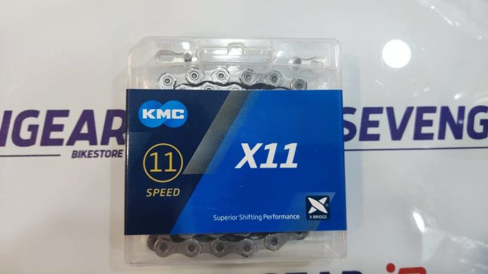 KMC X11 Chain 118 Links Grey With Power Link - Image 5