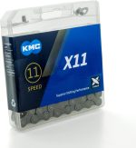 KMC X11 Chain 118 Links Grey With Power Link - Image 2