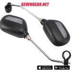 Bike Mirror 360°Rotation Back Rearview Mirror Handlebar Bicycle 2PC Y80 - Image 3