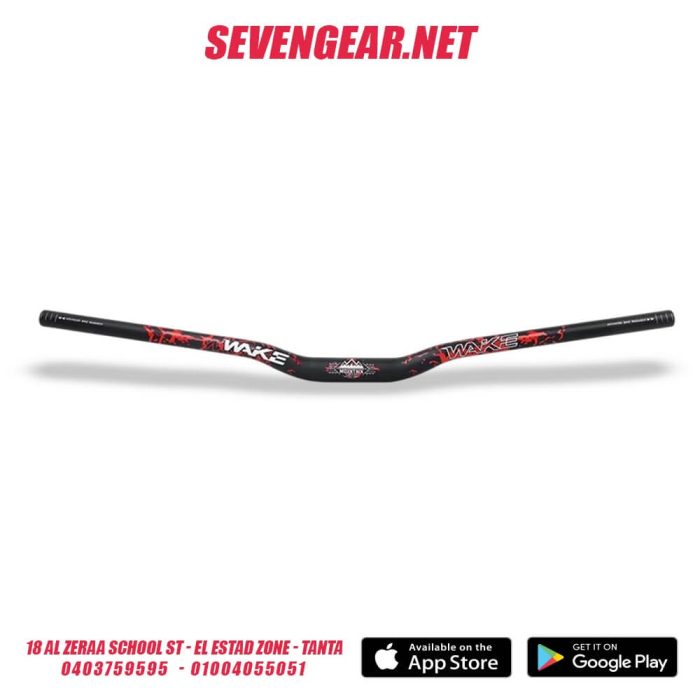 ⁦Wake Aluminum Mountain Handlebar 760mm 31.8mm⁩ - الصورة ⁦2⁩