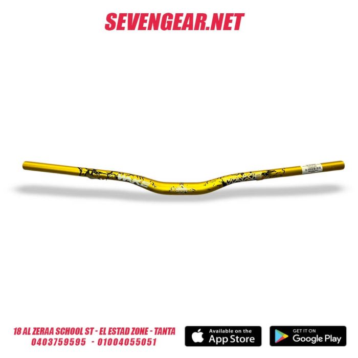 ⁦Wake Aluminum Mountain Handlebar 760mm 31.8mm⁩ - الصورة ⁦4⁩