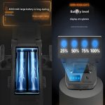 Bicycle Headlight, Speaker and Phone Holder – Black - الصورة 3