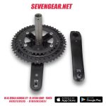 ⁦Shimano 105 FC-R7100 Crankset 2x12 Speed HOLLOWTECH II Road Bike⁩ - الصورة ⁦2⁩